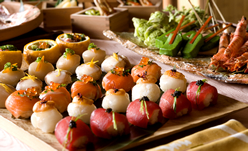 外国の方はもちろん、日本の方にも大好評な変わり寿司